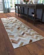 Image 4 of 5: Kendrick Hair on Hide Runner, 3' x 8'