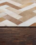Image 4 of 5: Kendrick Hair on Hide Rug, 5' x 8'