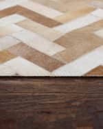 Image 4 of 5: Kendrick Hair on Hide Rug, 8' x 10'