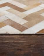 Image 4 of 5: Kendrick Hair on Hide Rug, 9' x 12'