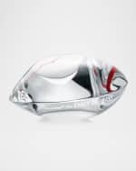Image 3 of 3: Baccarat x Emily In Paris "Heartbreak" Crystal Puffed Heart Decorative Accent - Limited Edition