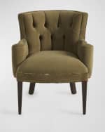 Image 3 of 5: Haute House Sage Peacock Chair