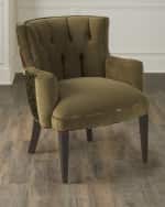 Image 5 of 5: Haute House Sage Peacock Chair