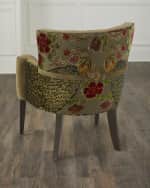 Image 1 of 5: Haute House Sage Peacock Chair