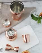 Image 3 of 5: Coppermill Kitchen Vintage Inspired Art Deco Barware Set 
