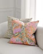 Image 2 of 2: D.V. KAP Home Isabella Decorative Pillow, 24" Square