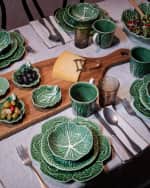 Image 4 of 5: Bordallo Pinheiro Cabbage Dessert Plate