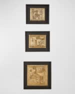Image 3 of 3: Jonathan Adler Reform Brass Wall Art, Large