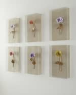 Image 5 of 5: Tommy Mitchell "Pansy Study 1" Wall Art