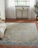 Image 5 of 6: Ailani Hand-Knotted Runner, 2' x 10'