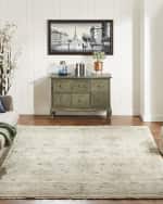 Image 5 of 5: Aylana Hand-Knotted Runner, 2' x 10'