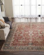Image 5 of 5: Capria Hand-Knotted Runner, 2' x 10'