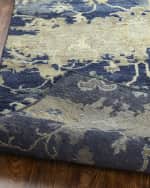 Image 3 of 4: Zain Hand-Knotted Runner, 2' x 10'