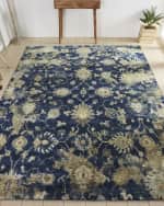Image 4 of 4: Zain Hand-Knotted Runner, 2' x 10'