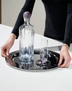 Image 3 of 4: ANNA New York Striations Coasters in Holder, Set of 4