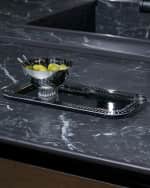 Image 3 of 4: ANNA New York Striations Cocktail Picks in Holder, Set of 4