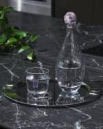 Image 4 of 4: ANNA New York Striations Round Serving Tray, 15.25"
