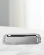 Image 1 of 4: ANNA New York Striations Small Rectangle Serving Tray, 13.75"