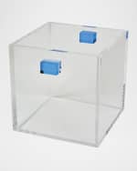 Image 3 of 3: Tizo Clear Lucite Wine Cooler with Handles