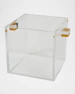 Image 1 of 3: Tizo Clear Lucite Wine Cooler with Handles
