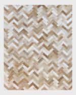 Image 6 of 6: Kendrick Hair on Hide Rug, 10' x 14'