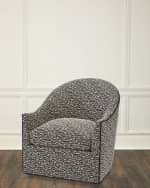 Image 1 of 2: Massoud Garvey Swivel Chair