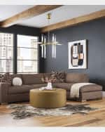 Image 4 of 4: Massoud Astra Right Chaise Sectional