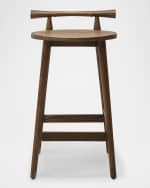 Image 2 of 6: Interlude Home Madeira 26" Counter Stool