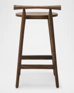 Image 5 of 6: Interlude Home Madeira 26" Counter Stool