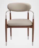 Image 2 of 5: Interlude Home Cidra Dining Arm Chair