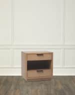 Image 1 of 3: Interlude Home Holmes Bedside Chest