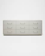 Image 2 of 3: Interlude Home Taylor 9-Drawer Chest