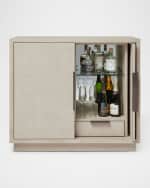Image 4 of 6: Interlude Home Holmes Bar Cabinet