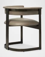 Image 4 of 6: Interlude Home Darcy Leather Dining Chair