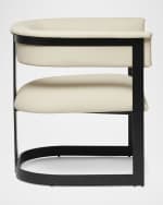 Image 3 of 6: Interlude Home Darcy Leather Lounge Chair