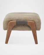 Image 3 of 4: Interlude Home Dexter Ottoman