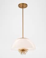 Image 1 of 2: Lucas + McKearn Staring 18" 3-Light Chandelier