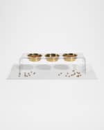 Image 6 of 7: HIDDIN Clear Vinyl Floor Mat, Large