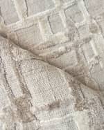Image 4 of 6: Exquisite Rugs Vista Hand-Loomed Beige Rug, 12' x 15'