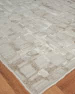 Image 3 of 5: Exquisite Rugs Vista Hand-Loomed Beige Rug, 6' x 9'