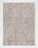 Image 1 of 5: Exquisite Rugs Vista Hand-Loomed Beige Rug, 6' x 9'