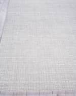 Image 2 of 6: Exquisite Rugs Alpine Hand-Loomed Silver & Ivory Rug, 8' x 10'