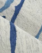 Image 4 of 6: Exquisite Rugs Mystic Hand-Tufted Navy Rug, 8' x 10'