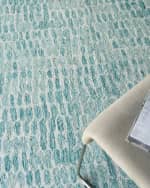 Image 6 of 6: Exquisite Rugs Ink Blot Hand-Tufted Rug, 6' x 9'