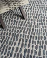 Image 5 of 6: Exquisite Rugs Ink Blot Hand-Tufted Black & Gray Rug, 12' x 15'