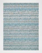 Image 1 of 8: Exquisite Rugs Colorplay Hand-Tufted Turquoise Rug, 10' x 14'