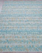 Image 2 of 9: Exquisite Rugs Colorplay Hand-Tufted Turquoise Rug, 12' x 15'