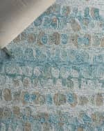 Image 6 of 9: Exquisite Rugs Colorplay Hand-Tufted Turquoise Rug, 12' x 15'
