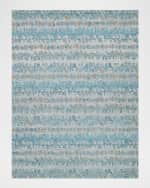 Image 1 of 8: Exquisite Rugs Colorplay Hand-Tufted Turquoise Rug, 5' x 8'
