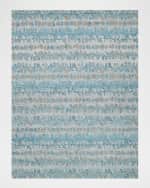 Image 1 of 8: Exquisite Rugs Colorplay Hand-Tufted Turquoise Rug, 8' x 10'